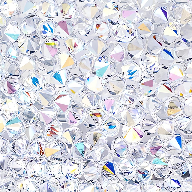 SWAROVSKI حامل شمعة SWAROVSKI شيمر، حامل شمعة مع كريستالات سواروفسكي الشفافة مع تأثير الشفق القطبي، جزء من مجموعة شيمر من سواروفسكي - Image 5